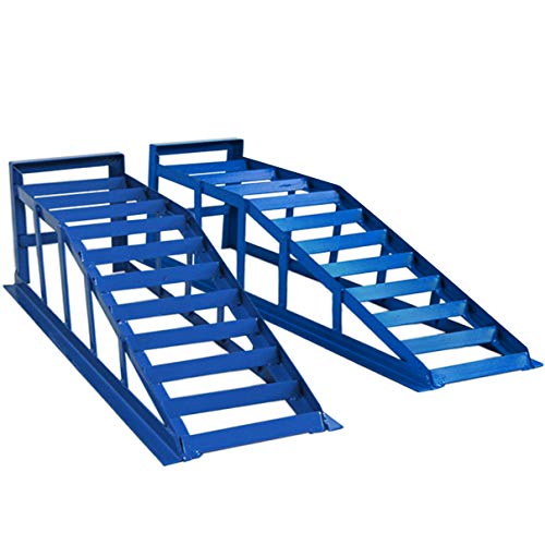 Auffahrrampe Rampe PKW 2X blau bis 195er Räder extra breit 2000 kg pro Paar Auffahrrampe Rampe PKW 2X blau bis 195er Räder extra breit 2000 kg pro Paar von Helo