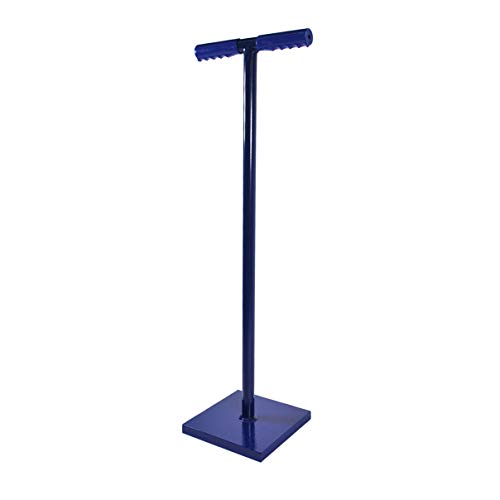 HELO Erdstampfer Betonstampfer aus Stahl 12 kg mit 2-Hand T-Griff, Handstampfer zum Verdichten mit 21x21 cm großer und 30 mm starker Grundplatte, Höhe: 80 cm, Gewicht: 12 kg, Farbe: Blau HELO Erdstampfer Betonstampfer aus Stahl 12 kg mit 2-Hand T-Griff, Handstampfer zum Verdichten mit 21x21 cm großer und 30 mm starker Grundplatte, Höhe: 80 cm, Gewicht: 12 kg, Farbe: Blau von Helo