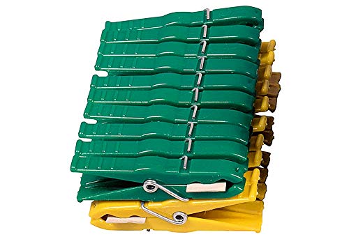 Helo Wäscheklammern Luran, 20er Set x 5 Packs = 100 Stück von Helo