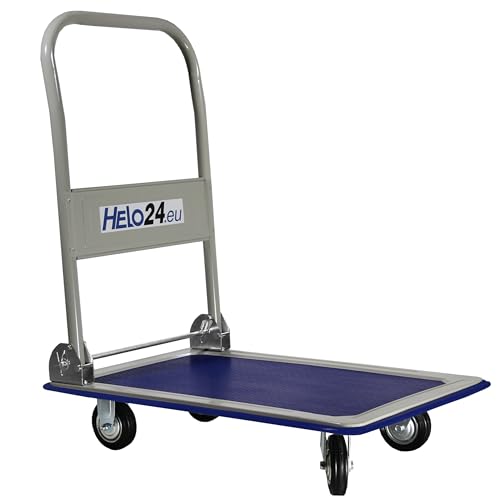 Plattformwagen Transportwagen klappbar Handwagen Rollwagen Wagen 150kg - 300kg (300 kg) von Helo