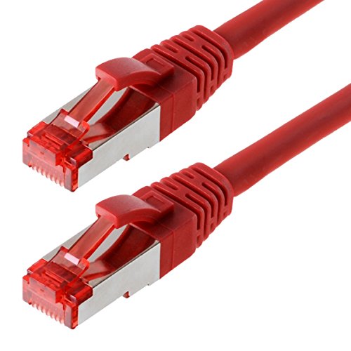 Helos Patchkabel S/FTP Cat 6 rot 30,0m von Helos