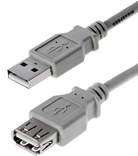 Helos USB Verlängerung 5,0 m, Buchse Typ A auf von Helos