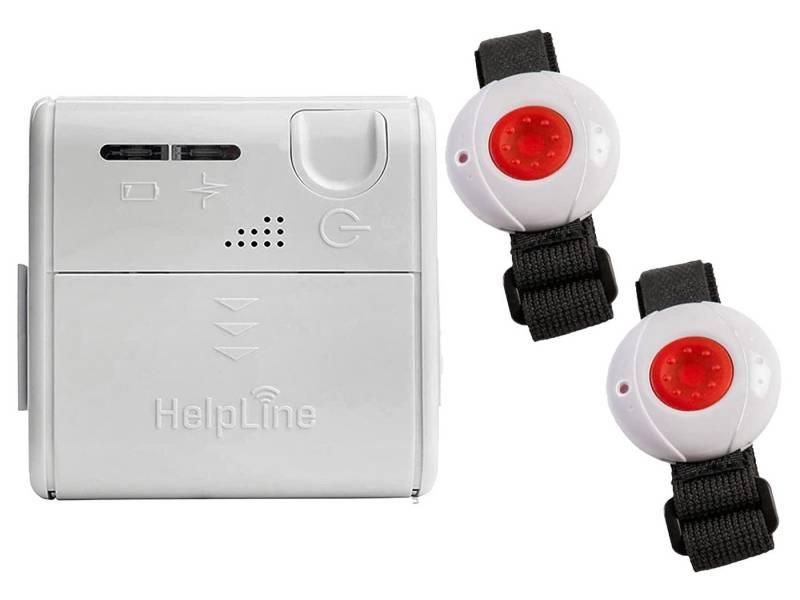 HelpLine by Eiflaender & Soehne HelpLine 2.0/230 Sicherheitspaket für zwei Personen Alarmanlage (Funkempfänger) von HelpLine by Eiflaender & Soehne