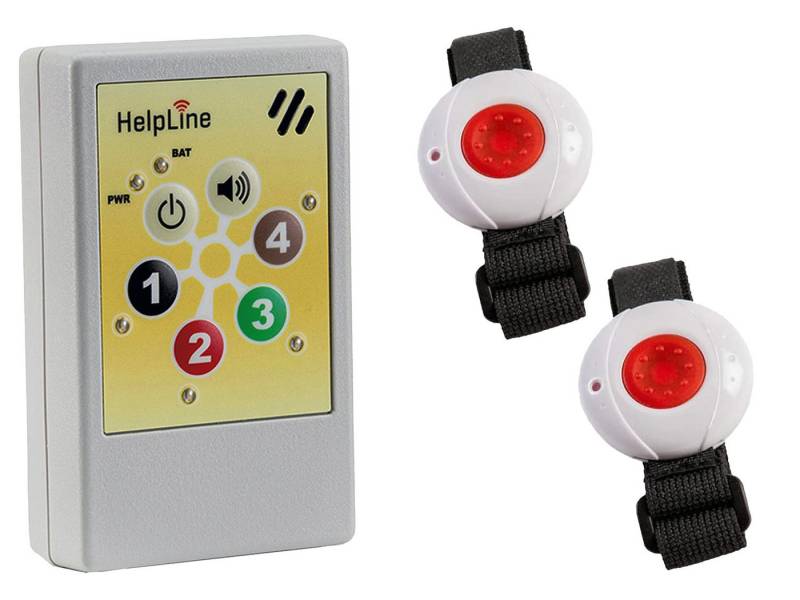 HelpLine by Eiflaender & Soehne HelpLine 2.0/230 Sicherheitspaket für zwei Personen Alarmanlage (Funkempfänger) von HelpLine by Eiflaender & Soehne