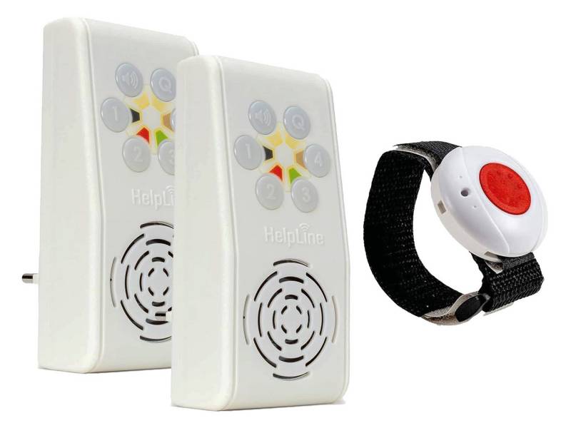 HelpLine by Eiflaender & Soehne HelpLine 230 Sicherheitspaket Alarmanlage (Angenehme Ruftonmelodien) von HelpLine by Eiflaender & Soehne