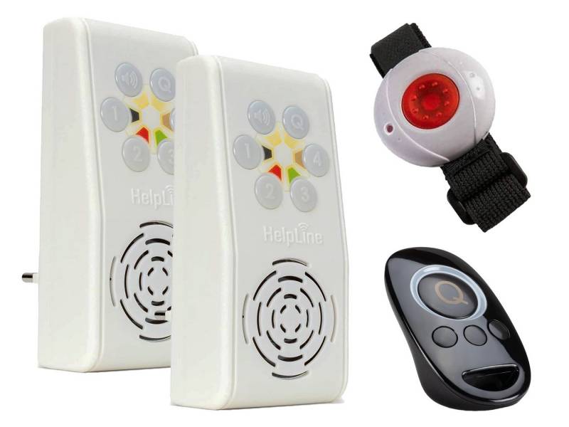 HelpLine by Eiflaender & Soehne HelpLine 230 Sicherheitspaket Alarmanlage (Angenehme Ruftonmelodien) von HelpLine by Eiflaender & Soehne