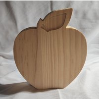 Hölzerner Apfel, Stehender Geschenk Für Lehrer, Niedlicher Erzieher Geschenk, Freistehende Plakette, Schreibtischplakette, Apfeldesign Hölzerner Apfel, Stehender Geschenk Für Lehrer, Niedlicher Erzieher Geschenk, Freistehende Plakette, Schreibtischplakette, Apfeldesign von HelpingCreate