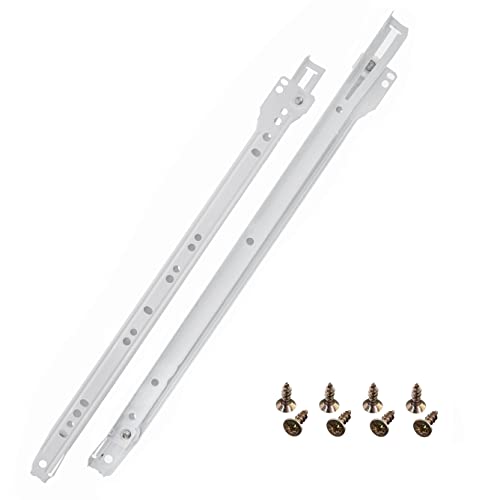 HELPMATE Rollschubführung 400 mm 1 Paar 2er Set Schiene Schubladenschiene Schubladenauszug Schienensystem Schublade Teilauszug weiß inkl. Befestifungsmaterial HELPMATE Rollschubführung 400 mm 1 Paar 2er Set Schiene Schubladenschiene Schubladenauszug Schienensystem Schublade Teilauszug weiß inkl. Befestifungsmaterial von HELPMATE