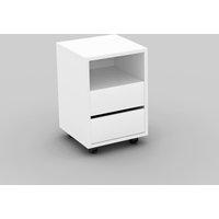 Helvetia Rollcontainer "Agapi", Bürocontainer im modernen Design, 40x40x62 cm, 2 Schubkästen von Helvetia