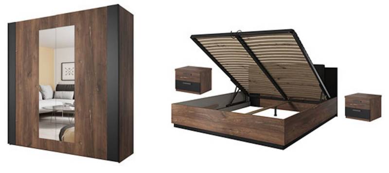 Helvetia Schlafzimmer-Set Sigma, (Sigma), 4-teilig Ausführung wählbar von Helvetia