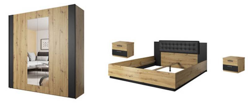 Helvetia Schlafzimmer-Set Sigma, (Sigma), 4-teilig Ausführung wählbar von Helvetia