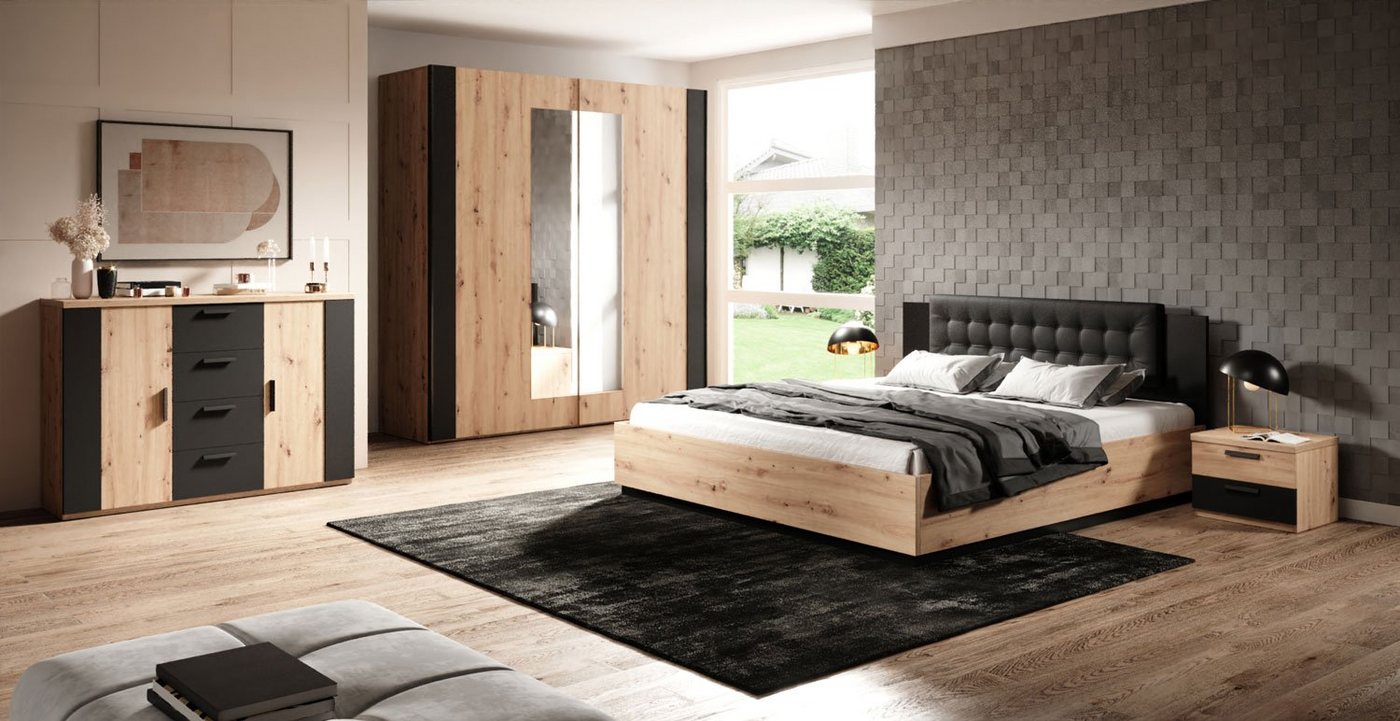 Helvetia Schlafzimmer-Set Sigma, (Sigma), 5-teilig Ausführung wählbar von Helvetia