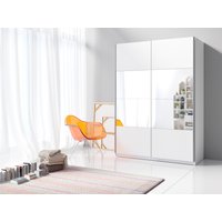 Helvetia Schwebetürenschrank Beta, mit Spiegelelement, inkl. 1 Kleiderstange und 5 Einlegeböden von home affaire