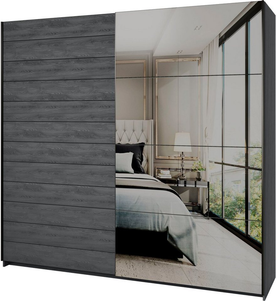 INOSIGN Schwebetürenschrank Galaxy Kleiderschrank, Wäscheschrank 200, 220 oder 270cm breit INKLUSIVE kompletter Innenausstattung, Metallgriffe INOSIGN Schwebetürenschrank Galaxy Kleiderschrank, Wäscheschrank 200, 220 oder 270cm breit INKLUSIVE kompletter Innenausstattung, Metallgriffe von INOSIGN