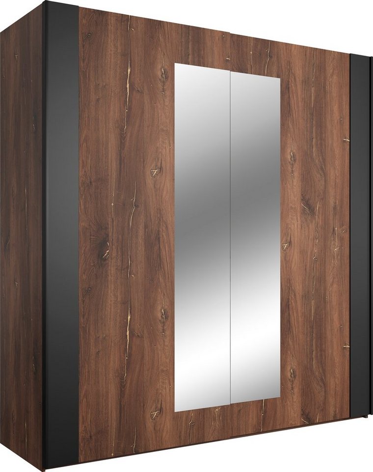 Helvetia Schwebetürenschrank Sigma mit Spiegelflächen auf beiden Türen von Helvetia