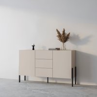 INOSIGN Sideboard "Jukon, Breite 150 bzw.180 cm, moderne grifflose Kommode", Schubladenschrank 2 Türen/3 Schubkästen, push-to-open-Funktion INOSIGN Sideboard "Jukon, Breite 150 bzw.180 cm, moderne grifflose Kommode", Schubladenschrank 2 Türen/3 Schubkästen, push-to-open-Funktion von Inosign