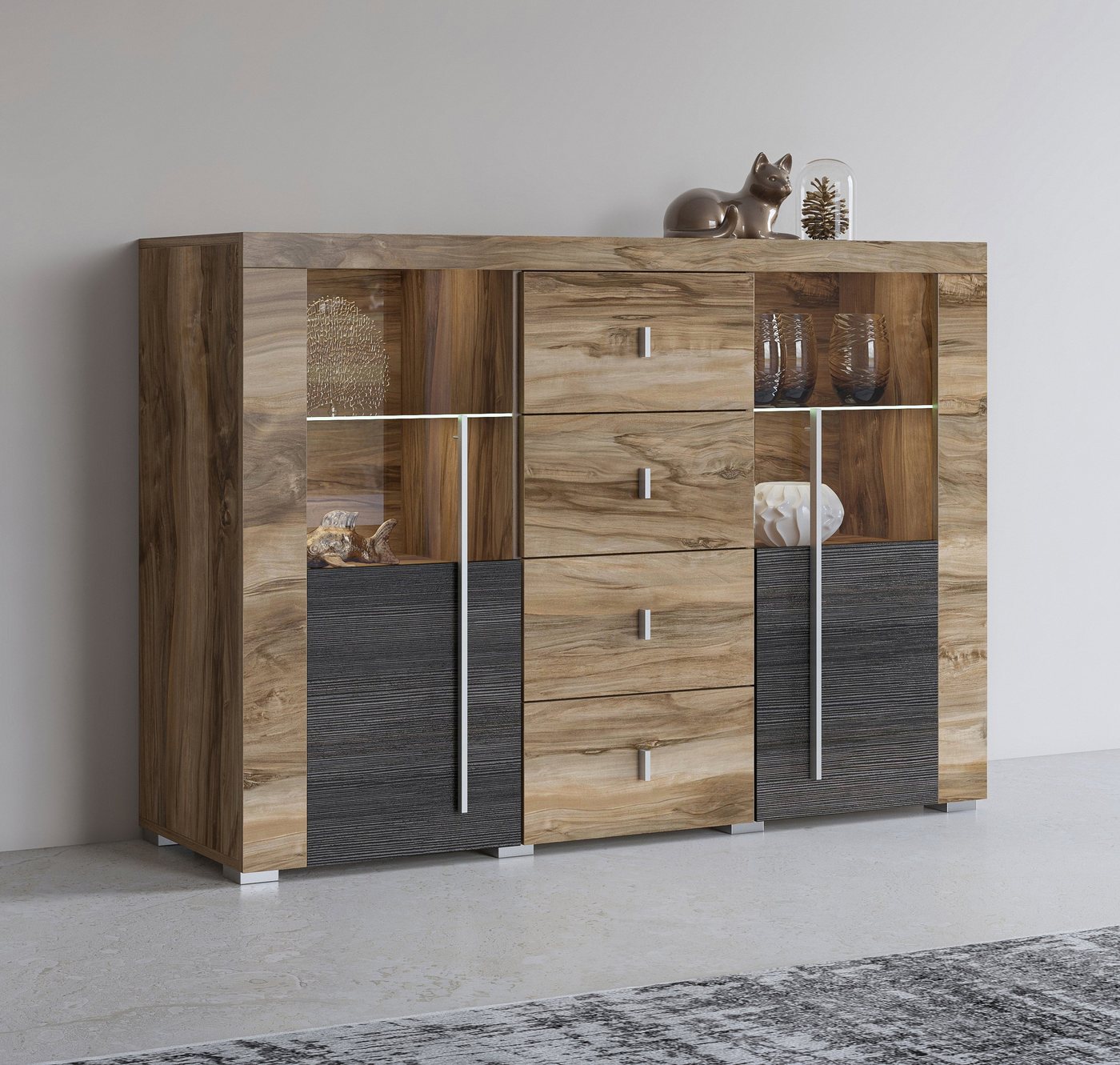 Helvetia Sideboard Roger, Breite 132 cm von Helvetia