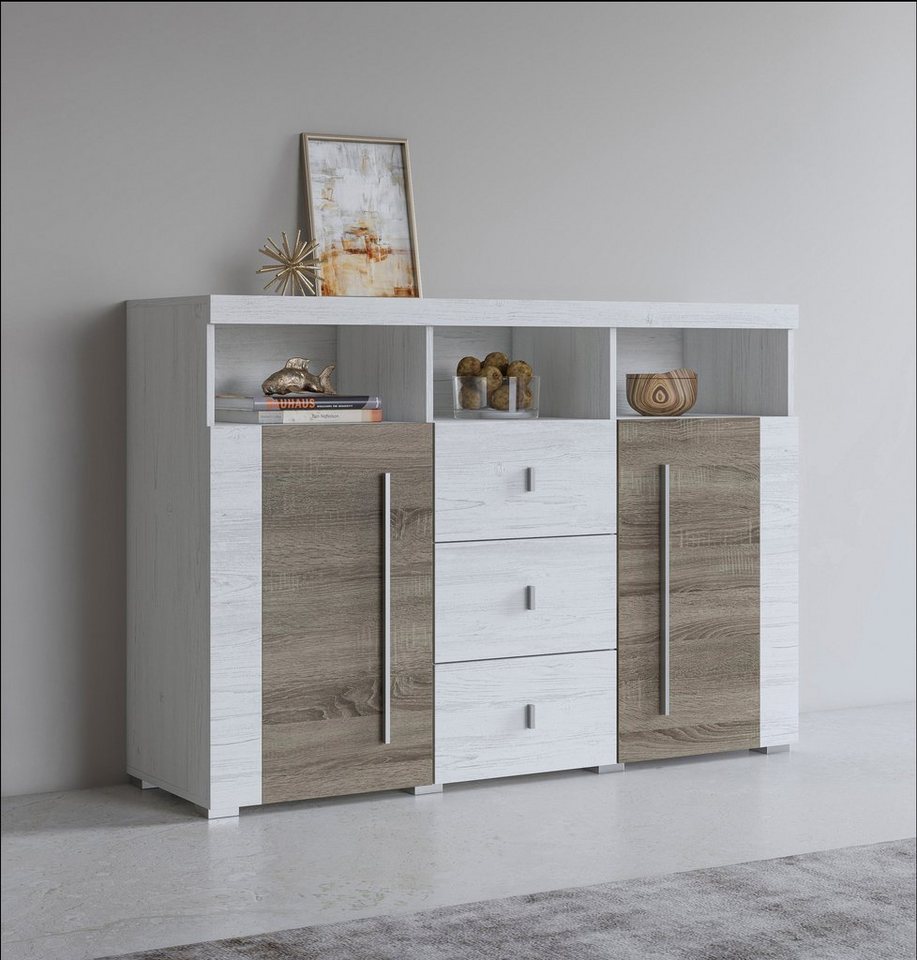 Helvetia Sideboard Roger, Breite 132 cm von Helvetia