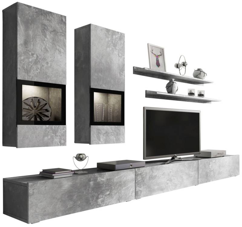 INOSIGN Wohnwand Baros, (Set, 6-St) von INOSIGN