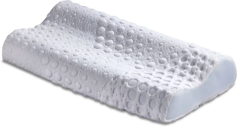 Hemafa Nackenstützkissen Gel Style, Füllung: Mit Gelschaumkern, Bezug: Strapazierbarer Elasthanbezug, Rückenschläfer, Seitenschläfer, Die Watertec-Technologie unterstützt besonders den Rücken. von Hemafa