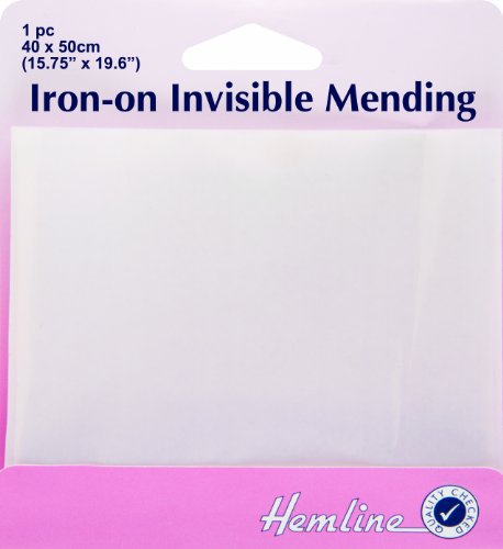 Hemline Iron-On Invisible Mending Repair 40X50Cm by Hemline von Hemline