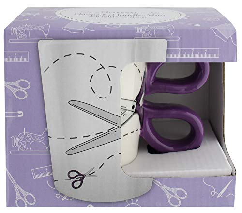 Tasse mit Schere, Violett von Hemline