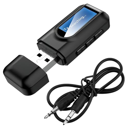 2-in-1 Bluetooth Sender Empfänger, Bluetooth 5.0 Adapter Transmitter 2-in-1 Bluetooth Sender Empfänger, Bluetooth 5.0 Adapter Transmitter von Hemlosk