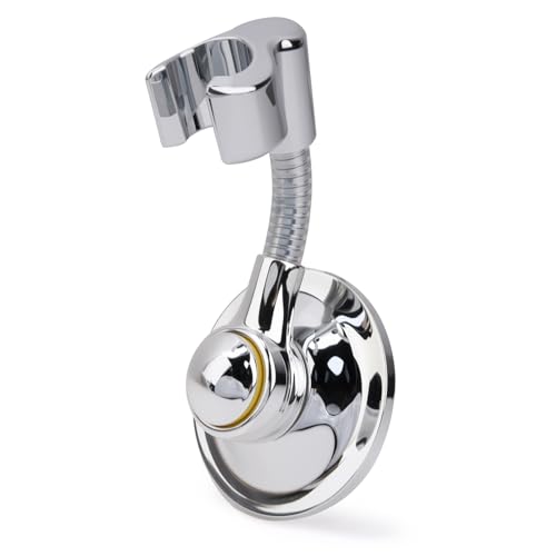 Duschkopfhalterung Magnetisch, Ohne Bohren Duschkopf Halterung Duschhalterung, Verstellbarer Brausehalter Bad Saugnapf mit 360°, Einfache Montage, Hohe Tragfähigkeit für Handbrause Duschbrause Duschkopfhalterung Magnetisch, Ohne Bohren Duschkopf Halterung Duschhalterung, Verstellbarer Brausehalter Bad Saugnapf mit 360°, Einfache Montage, Hohe Tragfähigkeit für Handbrause Duschbrause von Hemlosk