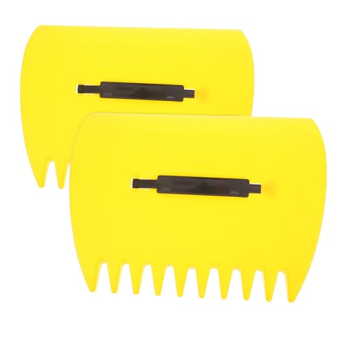 Hemobllo 1 Paar Rasenrechen Für Blätter. Robustes Gartenwerkzeug Mit Starkem Griff Für Die Rasen- Und Gartenreinigung Im Freien. Bequemer Bodennivellierungsrechen Mit Ergonomischem Griff von Hemobllo