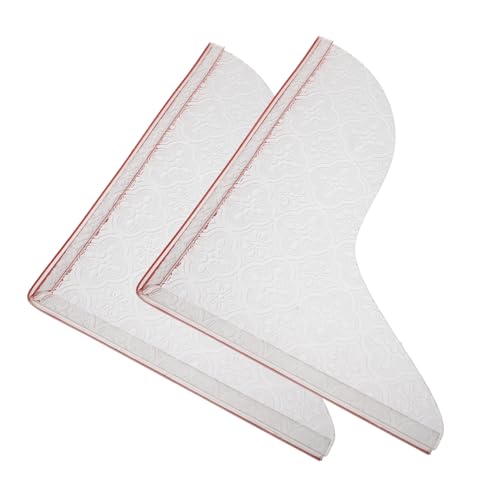 Hemobllo 1paar Badewannen Spritzschutz Selbstklebend Abnehmbar Schützt Vor Wasserverlust Dusche Oder Design Für Badezimmerdeko von Hemobllo