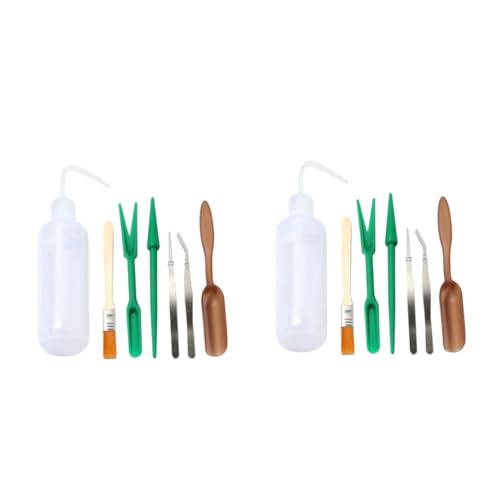 Hemobllo 1 Satz Gartenwerkzeug-Set Gießkanne Gartenbedarf Gartenwerkzeuge Anlage Grubber Topf Garten Kellen Gartenarbeit Gartenkellen Schaufel Spender Gartenbausatz 7 Stück von Hemobllo