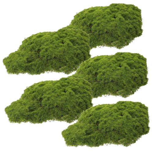 Hemobllo 5stücke Künstliche Moosblöcke Für Dekoration Moossteine Für Bonsai Aquarien Und Gartenlandschaft Naturgetreue Deko-Accessoires Für Innen Und Außenbereiche Hemobllo 5stücke Künstliche Moosblöcke Für Dekoration Moossteine Für Bonsai Aquarien Und Gartenlandschaft Naturgetreue Deko-Accessoires Für Innen Und Außenbereiche von Hemobllo
