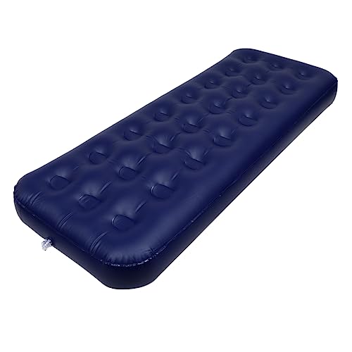 Hemobllo 1 Stück Einzelluftmatratze faltbares aufblasbares Bett aufblasbare Matratze beim Camping aufblasbare Campingmatratze zusammenklappbare Schlafmatte BeflockungPVC Hemobllo 1 Stück Einzelluftmatratze faltbares aufblasbares Bett aufblasbare Matratze beim Camping aufblasbare Campingmatratze zusammenklappbare Schlafmatte BeflockungPVC von Hemobllo