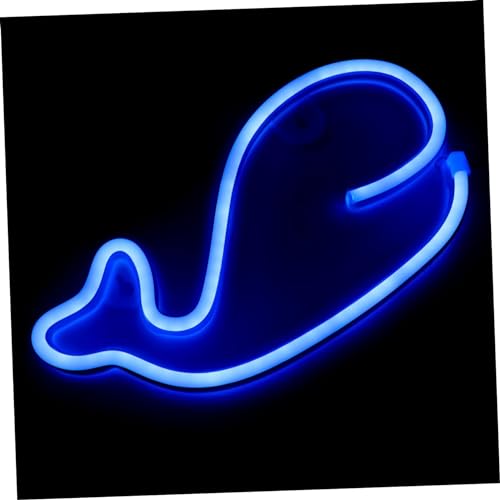 Hemobllo 1 Stück Neonlichter Delphin Neonschilder Mädchen Neonlicht Deko Neonlicht Festival Neonwandschilder Wand Neonschild Kronleuchter Dekoration Neonlicht Lampe Kunststoff Nachtlicht von Hemobllo