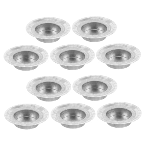Hemobllo Deckeleinsätze Aus Edelstahl Für Gläser Teelichtadapter Für Kerzenhalter Im Glas 10er-Pack Für Küchen Hemobllo Deckeleinsätze Aus Edelstahl Für Gläser Teelichtadapter Für Kerzenhalter Im Glas 10er-Pack Für Küchen von Hemobllo