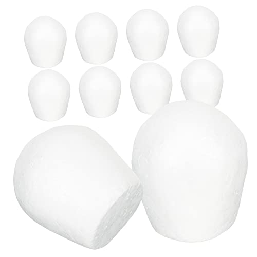 Hemobllo 10 Stück Teiliges Kleine Schaumstoff Kuchenmodelle Wiederverwendbare DIY Cupcake Dekorationen Leicht Weiß zum Bemalen Basteln und Hochzeitsdeko für Bastelprojekte Hemobllo 10 Stück Teiliges Kleine Schaumstoff Kuchenmodelle Wiederverwendbare DIY Cupcake Dekorationen Leicht Weiß zum Bemalen Basteln und Hochzeitsdeko für Bastelprojekte von Hemobllo