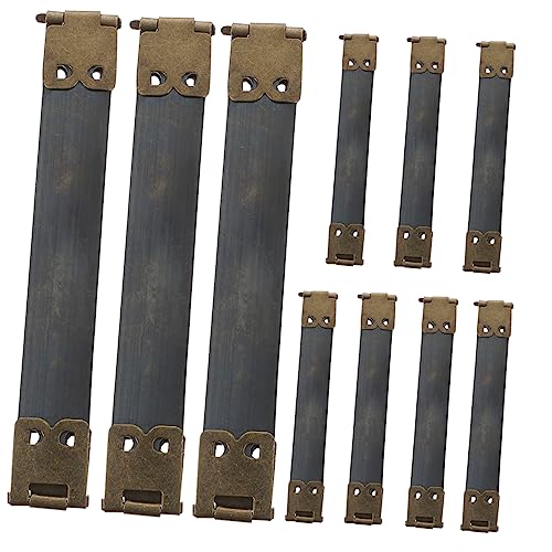Hemobllo 10 Stück Teiliges Metall Flexrahmen Handtaschen Scharniere DIY Zubehör für Münzgeldbörsen und Taschen Nähen mit Federclip Dunkelgrün von Hemobllo