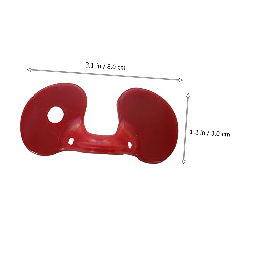 Hemobllo 100stücke Hühnerbrille Anti-Pick-gucker Fasanenbrille Für Hühner Mit Hoher Festigkeit Aus Kunststoff Installieren Und Wiederverwendbar Gegen Hühnerkämpfe Und Bisse von Hemobllo