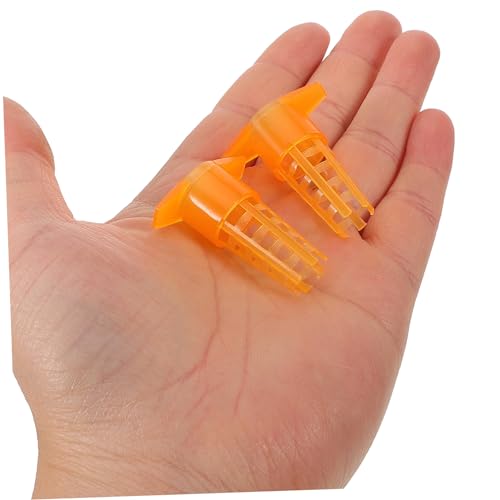 Hemobllo 100 Stück Teiliges Beekeeping Equipment Leichte Queen Cage Protector aus Robustem Kunststoff Sicherer Bee Cage Cell Protector für Bienenzucht Imkereibedarf Zubehör für Sichere Hemobllo 100 Stück Teiliges Beekeeping Equipment Leichte Queen Cage Protector aus Robustem Kunststoff Sicherer Bee Cage Cell Protector für Bienenzucht Imkereibedarf Zubehör für Sichere von Hemobllo