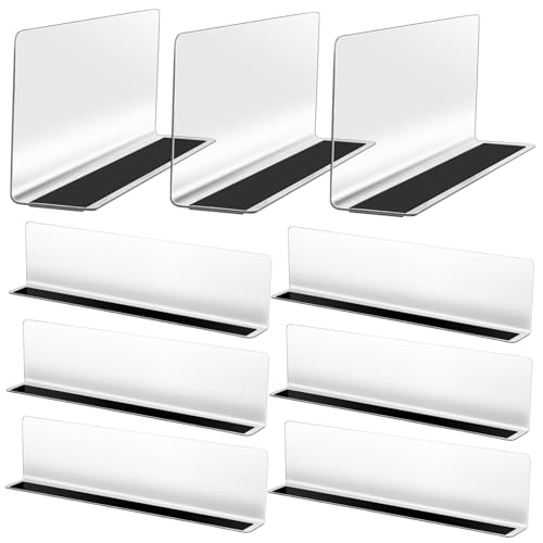 Hemobllo PVC Regaltrennwand 10 Stücke Magnetische Kunststoff Klassifizierung Supermarkt Regal Organizer Transparente Regalteiler für Lebensmittel Bücher und Kleidung Hemobllo PVC Regaltrennwand 10 Stücke Magnetische Kunststoff Klassifizierung Supermarkt Regal Organizer Transparente Regalteiler für Lebensmittel Bücher und Kleidung von Hemobllo