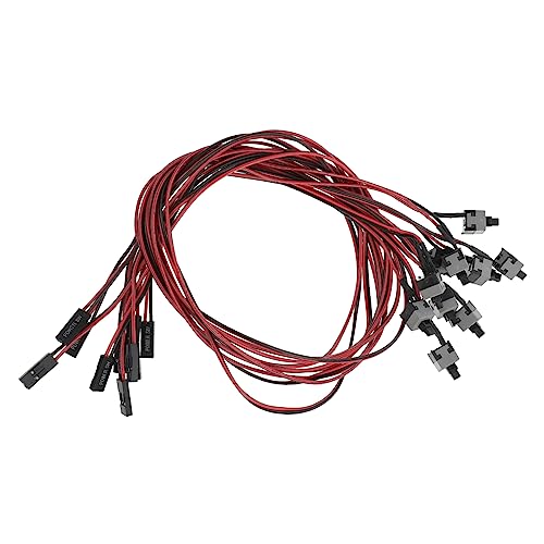 Hemobllo 10stücke Pc-stromkabel ATX-computerkabel Pc-stromschalter Stromversorgungsschalter Für Computergehäuse Mit Reset-Funktion Für -Taste Verlängerungskabel Stabile Leistung Hemobllo 10stücke Pc-stromkabel ATX-computerkabel Pc-stromschalter Stromversorgungsschalter Für Computergehäuse Mit Reset-Funktion Für -Taste Verlängerungskabel Stabile Leistung von Hemobllo