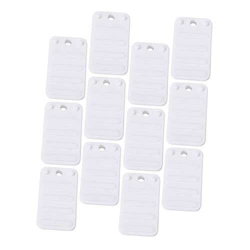 Hemobllo 12 Stück Booster Pads Möbelpolster Coucherhöhungen Möbelerhöhungen Möbelbeine Stühle Schreibtische Tische Schreibtischbeine Toiletten Nivellierunterlage Mehrzweck von Hemobllo