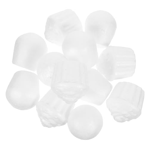 Hemobllo 12 Stück Teiliges Weiße Schaumstoff Cupcake Modelle Blanke Oberfläche zum Bemalen DIY Bastelset für Kreative Tortenmodelle aus Hochwertigem Sicherem Schaumstoff für Kunstprojekte Hemobllo 12 Stück Teiliges Weiße Schaumstoff Cupcake Modelle Blanke Oberfläche zum Bemalen DIY Bastelset für Kreative Tortenmodelle aus Hochwertigem Sicherem Schaumstoff für Kunstprojekte von Hemobllo