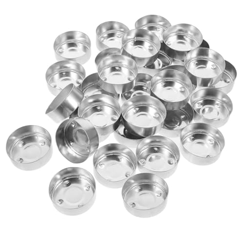 Hemobllo 150stücke Aluminium Teelichtdosen Leere Kerzenbehälter Für Duftkerzen Und Wachs-Schmelzen Runde Metallkerzenhalter Für Kreatives Kerzenmachen Für Hochzeiten Und Festlichkeiten Hemobllo 150stücke Aluminium Teelichtdosen Leere Kerzenbehälter Für Duftkerzen Und Wachs-Schmelzen Runde Metallkerzenhalter Für Kreatives Kerzenmachen Für Hochzeiten Und Festlichkeiten von Hemobllo