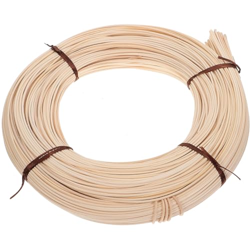 Hemobllo 1Rolle Rattan Reparaturmaterial Natürliches Indonesisches Weidengeflecht für DIY Möbelprojekte Flexibles und Strapazierfähiges Bastelmaterial für Stuhl und Korbdekoration von Hemobllo