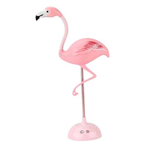 Hemobllo 1stück Flamingo Tischlampe Touch Led Nachtlicht Usb Wiederaufladbar Augenfreundliche Schreibtischlampe Mit Flexibler Neigung Für Lesen Arbeiten Und Studium von Hemobllo