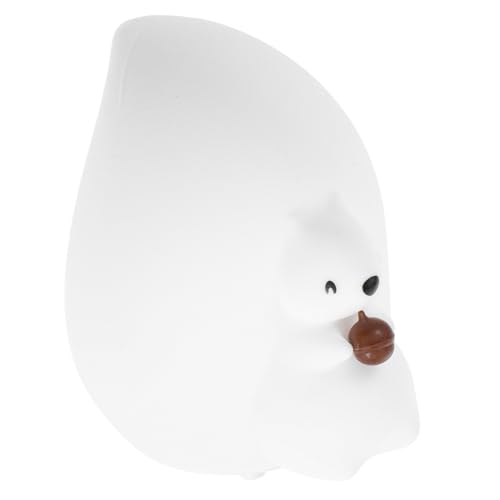 Hemobllo 1stück Usb Aufladbare Cartoon Eichhörnchen Nachtlampe Silikon Schlaflicht Für Kinderzimmer Sanftes Licht Für Kleinkinder Für Nächtliches Stillen Und Schlafen von Hemobllo