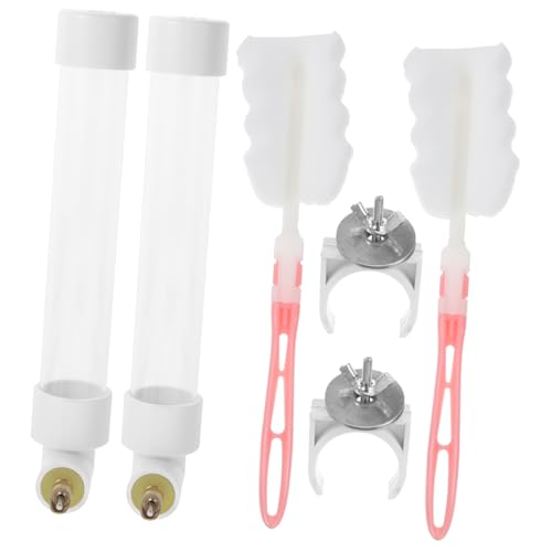 Hemobllo 2 Sätze Automatischer Vogelkäfig Wasserspender Spritzgeschützt Langlebig Sicherer Kunststoff Einfach Nachfüllbar Geeignet für Papageien Wellensittiche und Zufällige Farbe Hemobllo 2 Sätze Automatischer Vogelkäfig Wasserspender Spritzgeschützt Langlebig Sicherer Kunststoff Einfach Nachfüllbar Geeignet für Papageien Wellensittiche und Zufällige Farbe von Hemobllo