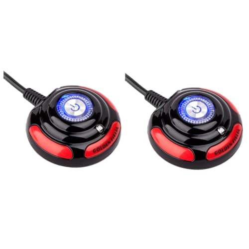 Hemobllo 2 Stück Computer Desktop Netzschalter mit Reset Taste Power LED Langlebig Installieren für Home Office Internetcafé Rot Schwarz Hemobllo 2 Stück Computer Desktop Netzschalter mit Reset Taste Power LED Langlebig Installieren für Home Office Internetcafé Rot Schwarz von Hemobllo