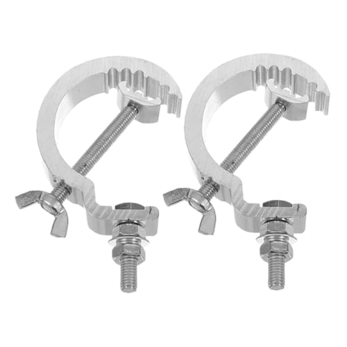 Hemobllo 2 Stück Schwere Truss Klemmen aus Verstärkte Bühne Licht Haken Sichere Montage für Spotlights Moving Head und Bühnenbeleuchtung für Traversen und Performance Hemobllo 2 Stück Schwere Truss Klemmen aus Verstärkte Bühne Licht Haken Sichere Montage für Spotlights Moving Head und Bühnenbeleuchtung für Traversen und Performance von Hemobllo